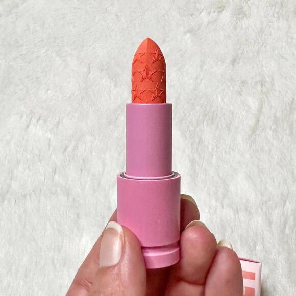 NIB Jeffree Star Orange Prick Velvet Trap Lipstick Full Size 4g - Picture 2 of 10
